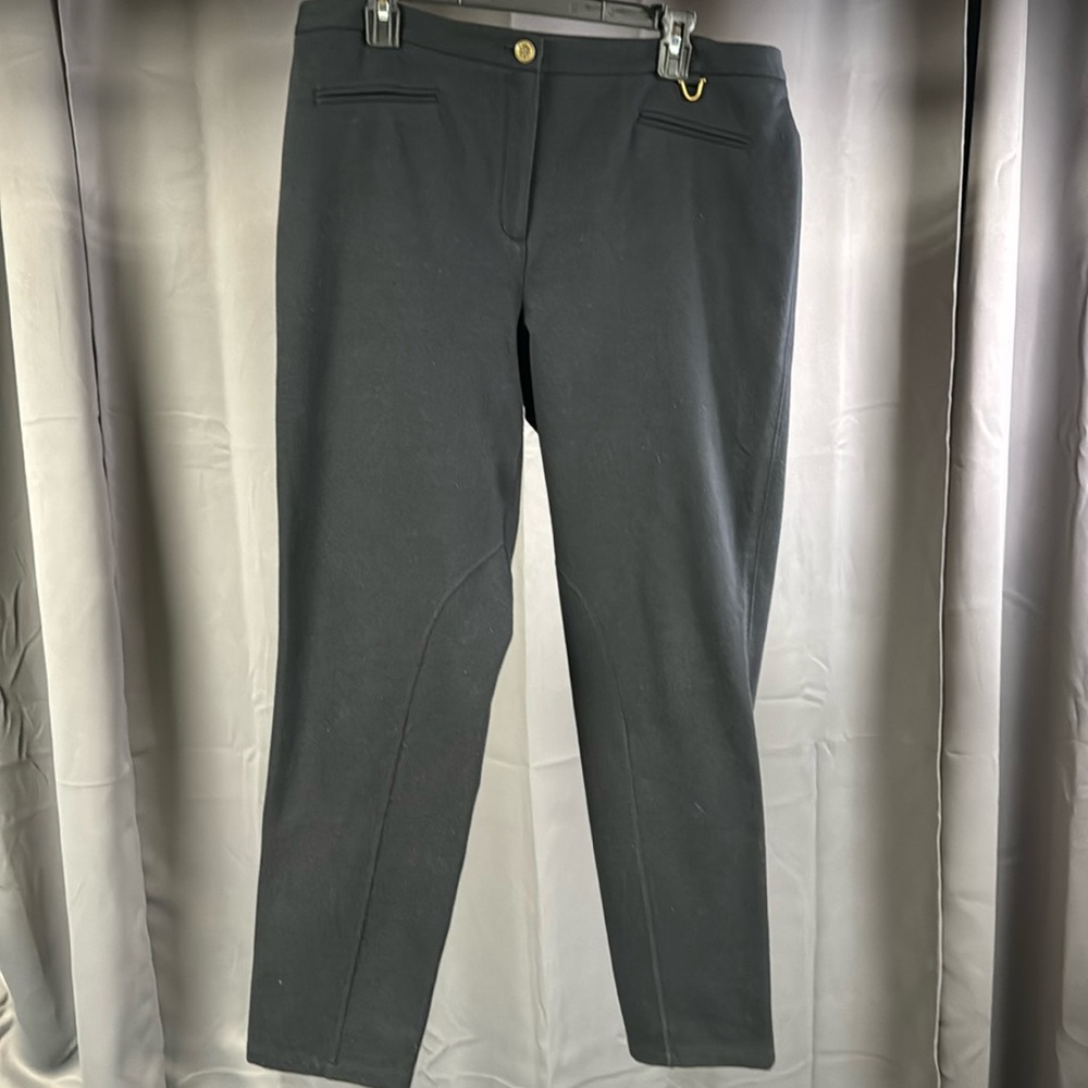 Talbots Black Stretch Pants/Leggings